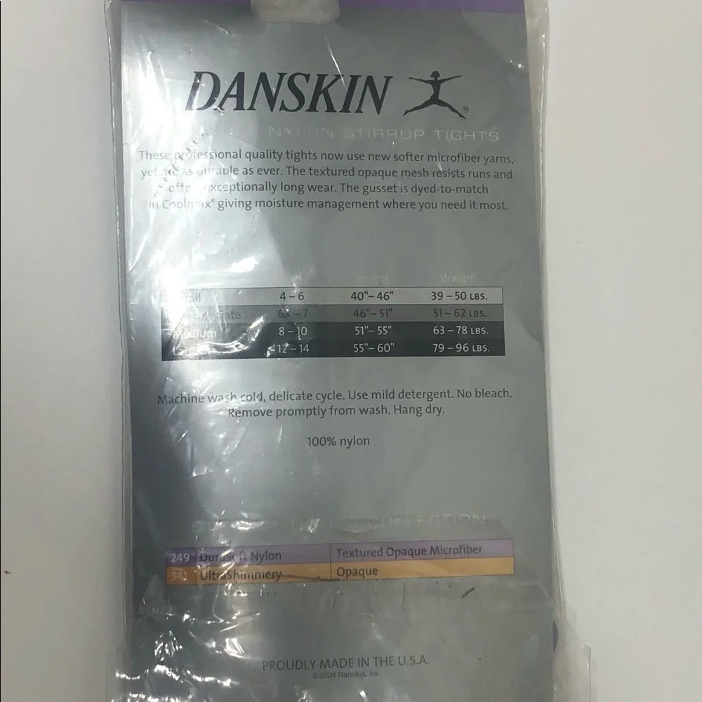 Danskin Now details textured tights